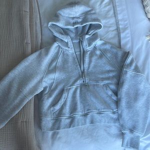 Lululemon Scuba Half-Zip Grey